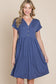 V-Neck Short Sleeve Dress