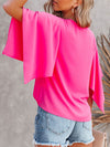 V-Neck Half Sleeve Blouse