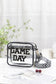 Game Day Transparent Bag