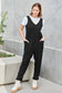 Double Take Full Size Sleeveless Straight Jumpsuit