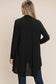 Open Front Long Sleeve Cardigan