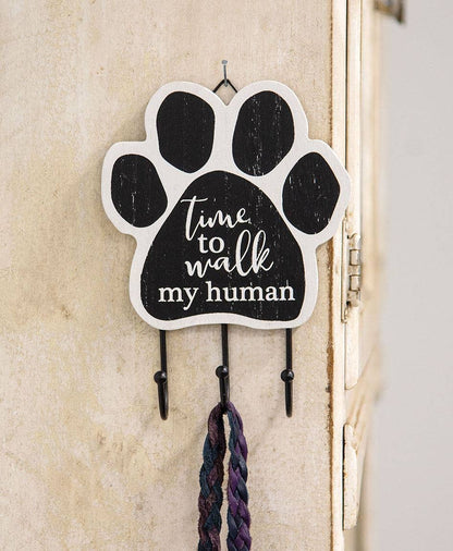 Paw Print Leash Hook