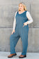 Double Take Full Size Sleeveless Straight Jumpsuit