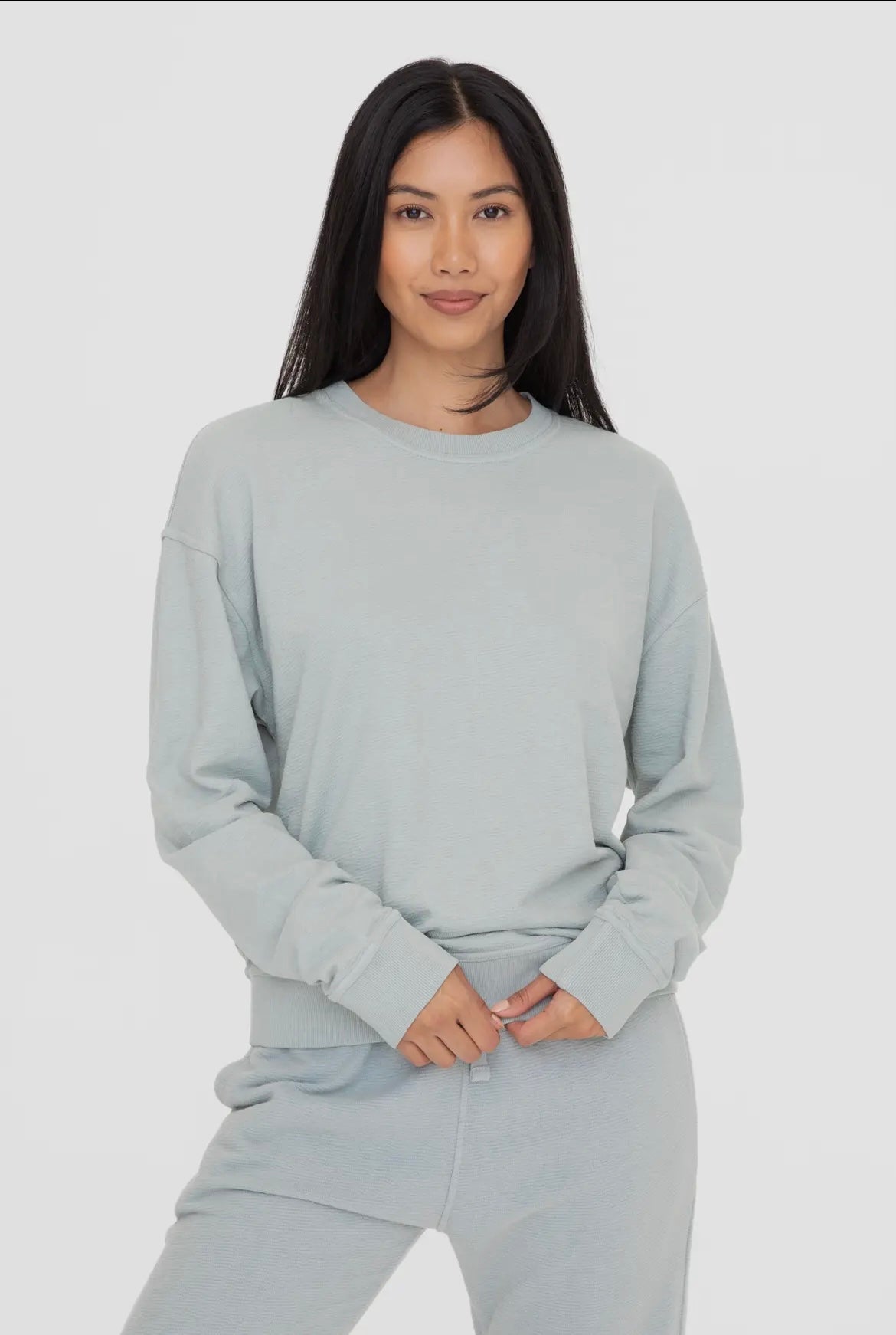 Classic cotton crew neck