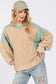 Sage & Fig Color Block Round Neck Sweatshirt