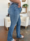 Judy Blue Full Size Mid-Rise Waist Straight Jeans