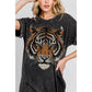 Tiger Face Mineral Graphic Dress