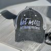 "Hot Mess Just Doing My Best" Trucker Hat